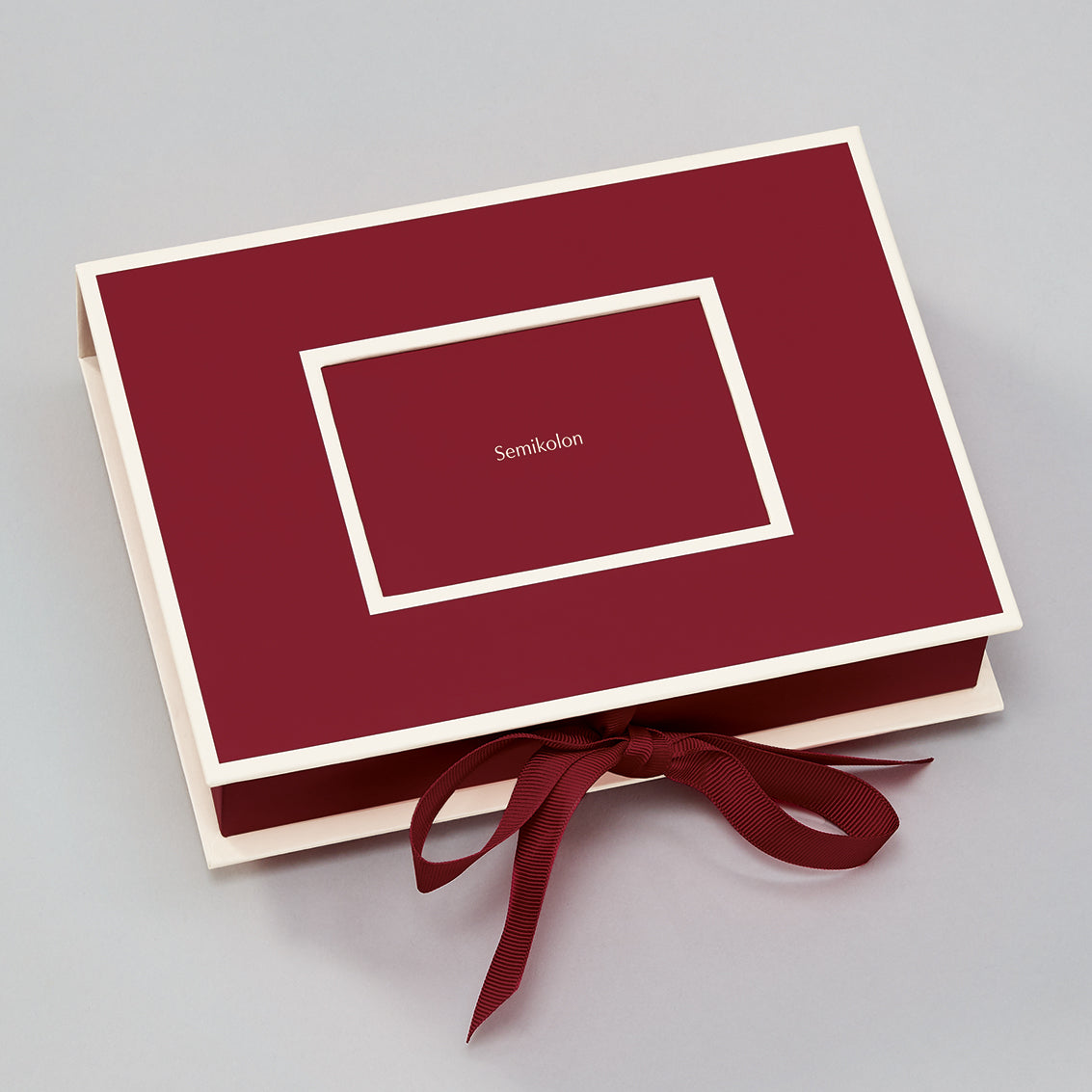 Small photo box with slide-in window