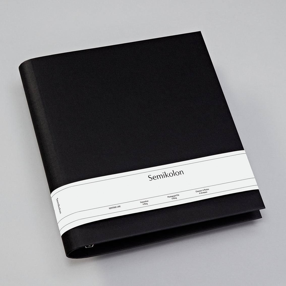 Semicolon ring binder 4-ring