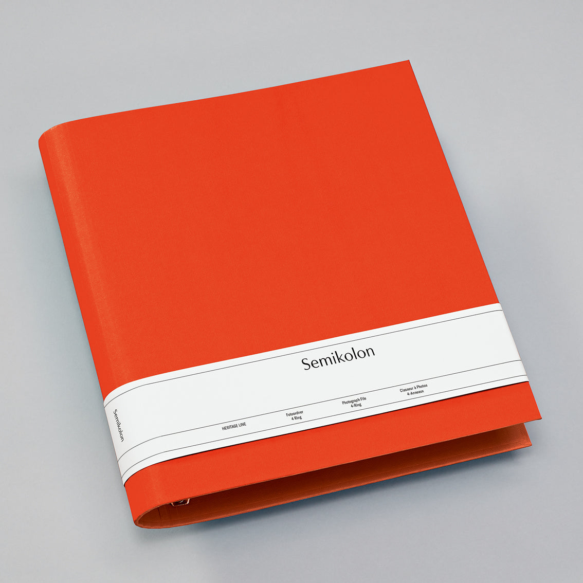 Semicolon ring binder 4-ring