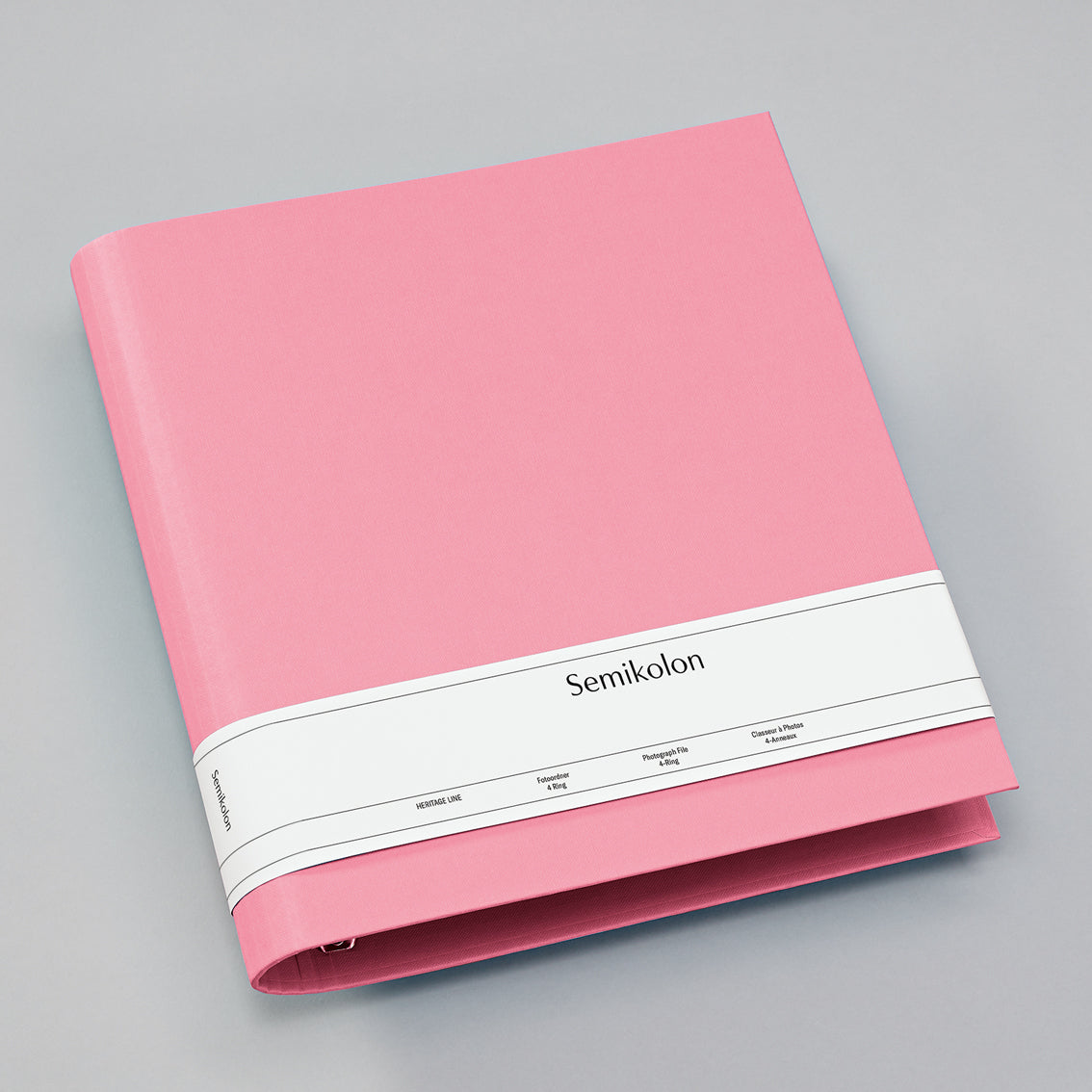 Semicolon ring binder 4-ring