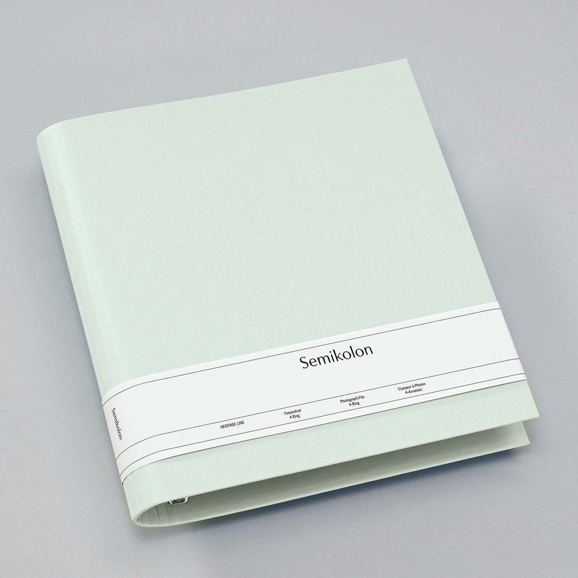 Semicolon ring binder 4-ring