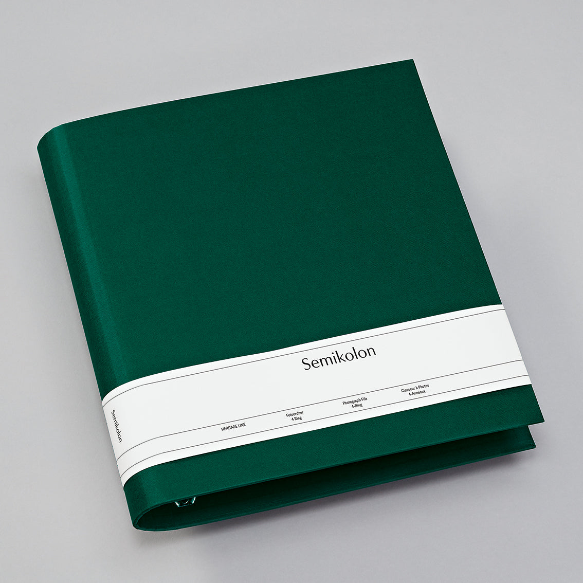 Semicolon ring binder 4-ring