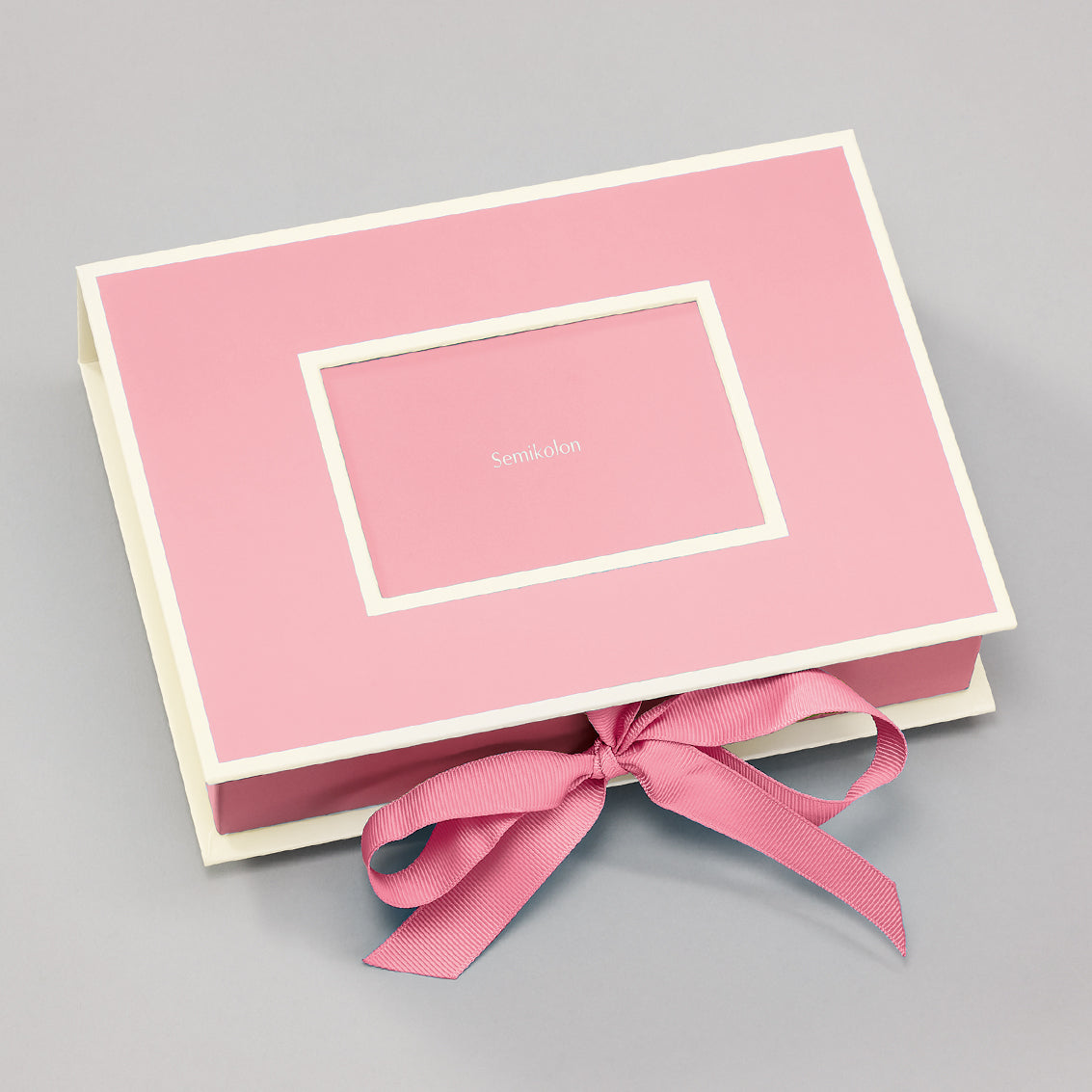 Small photo box with slide-in window