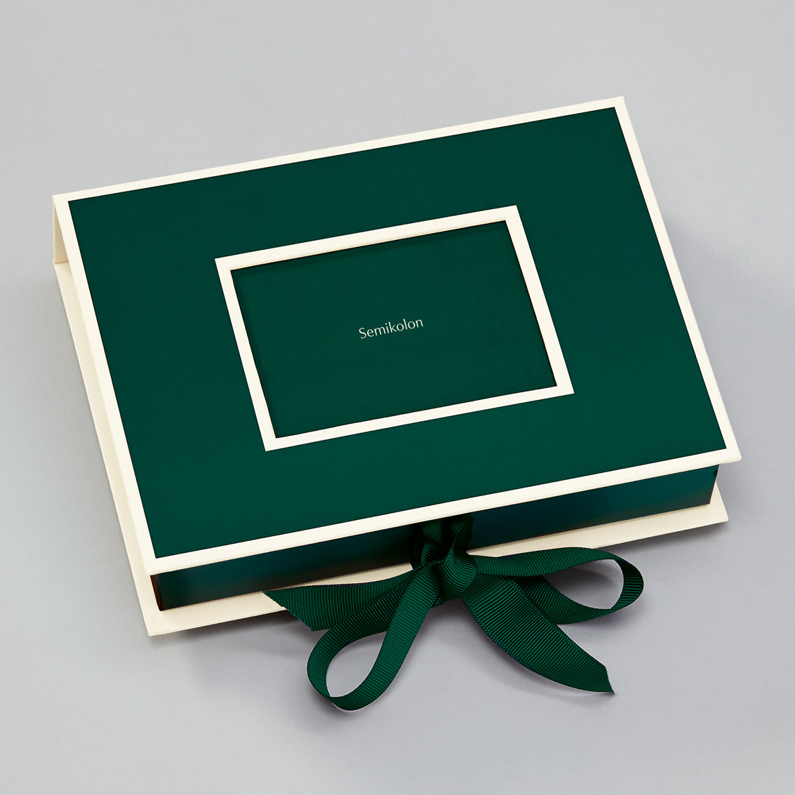 Small photo box with slide-in window