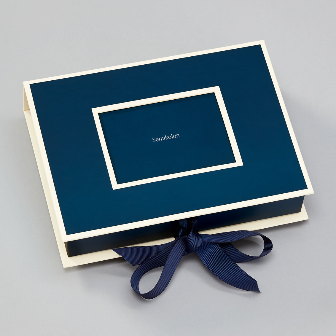 Small photo box with slide-in window
