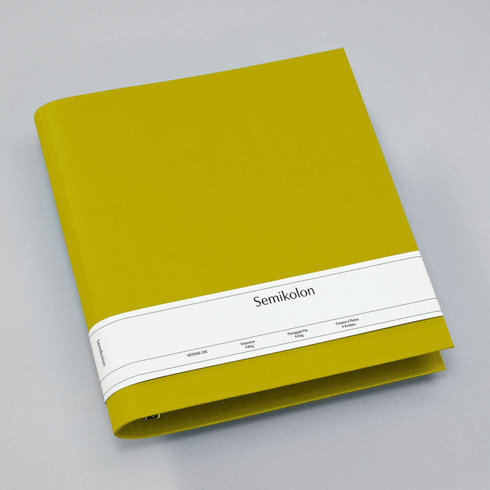 Semicolon ring binder 4-ring