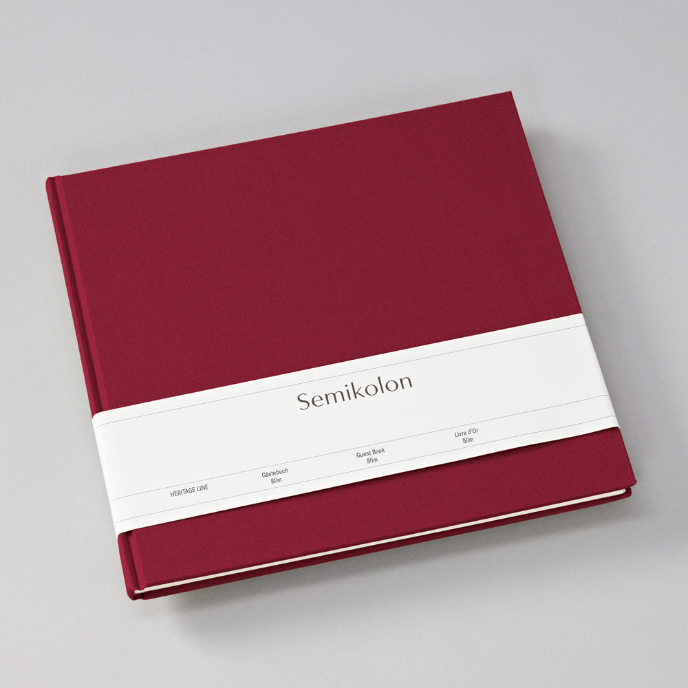 Semikolon Gästebuch Classic Slim