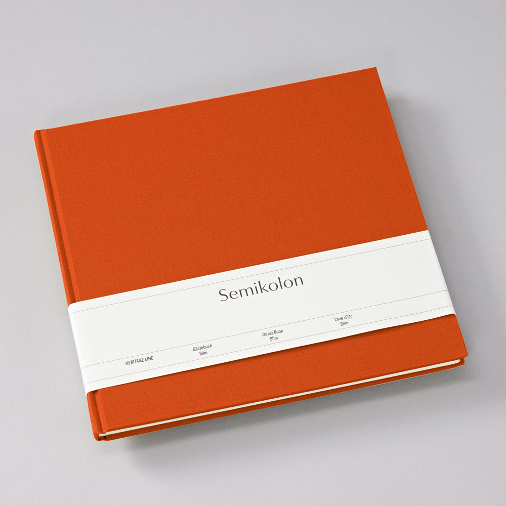 Semikolon Gästebuch Classic Slim