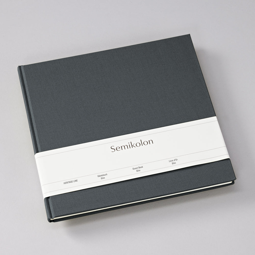 Semikolon Gästebuch Classic Slim