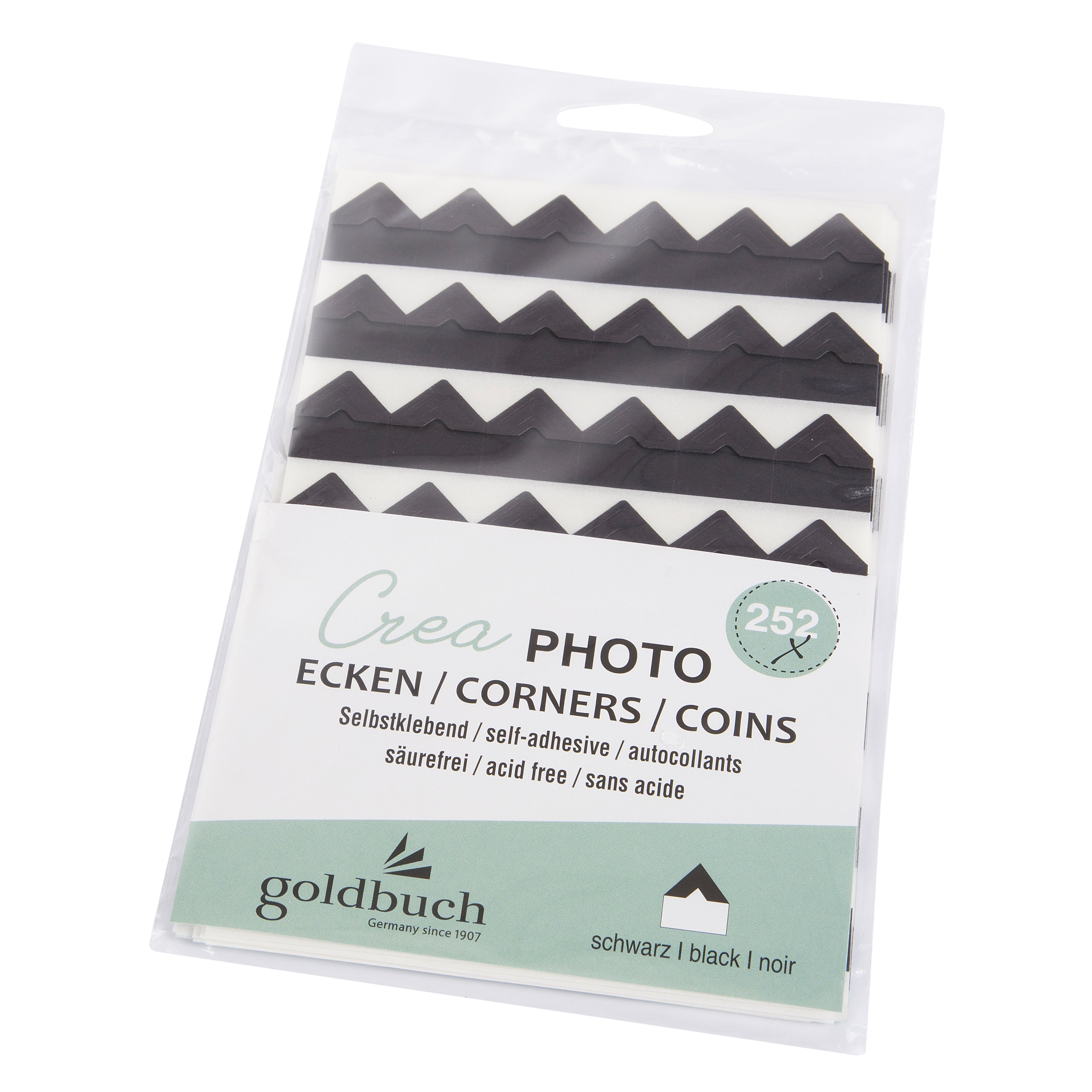 Photo corners Crea, self-adhesive