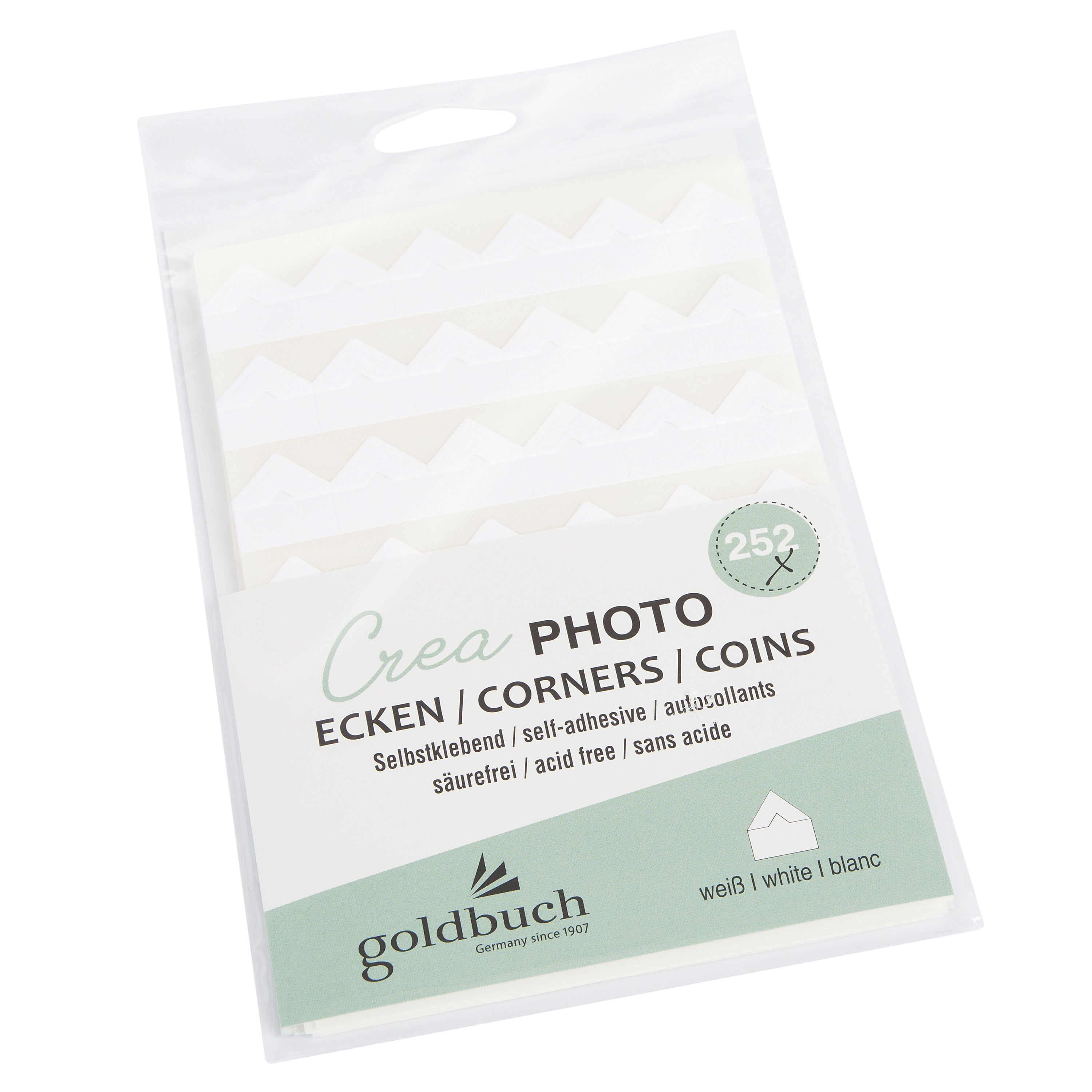 Photo corners Crea, self-adhesive