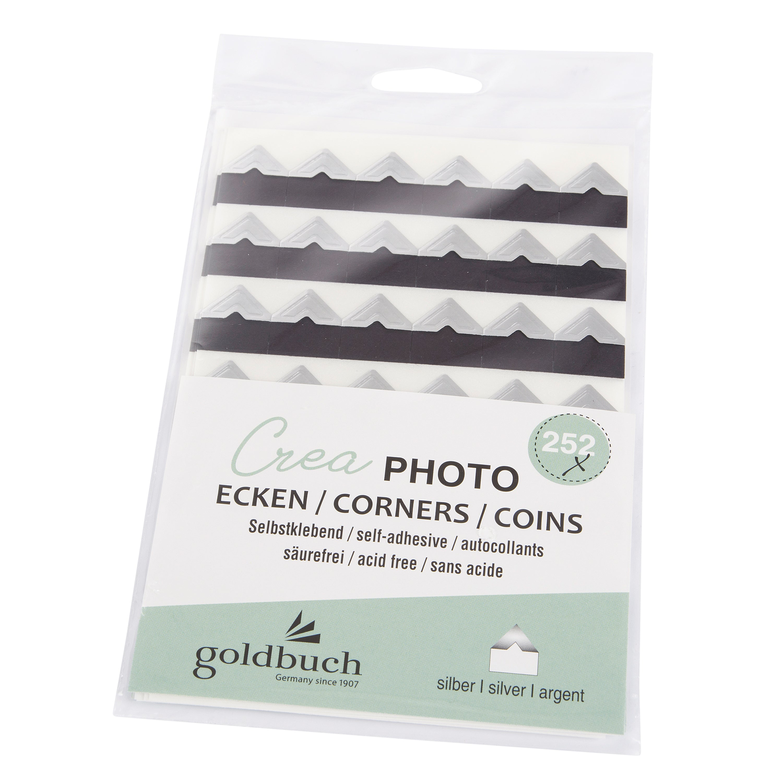 Photo corners Crea, self-adhesive